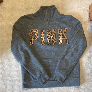 VS PINK half zip